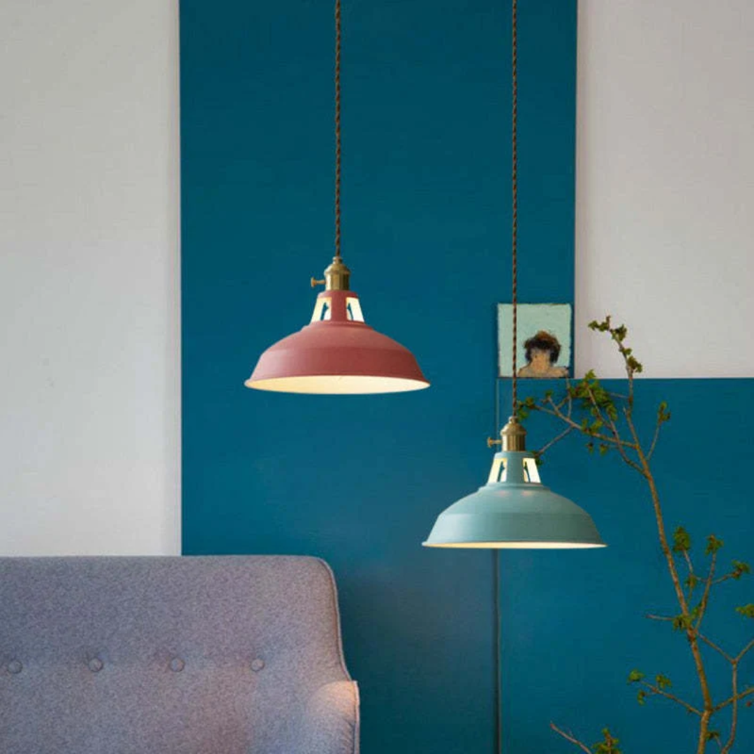 Moderne Farbige LED Pendelleuchte - ChromaLuxe | Karnz