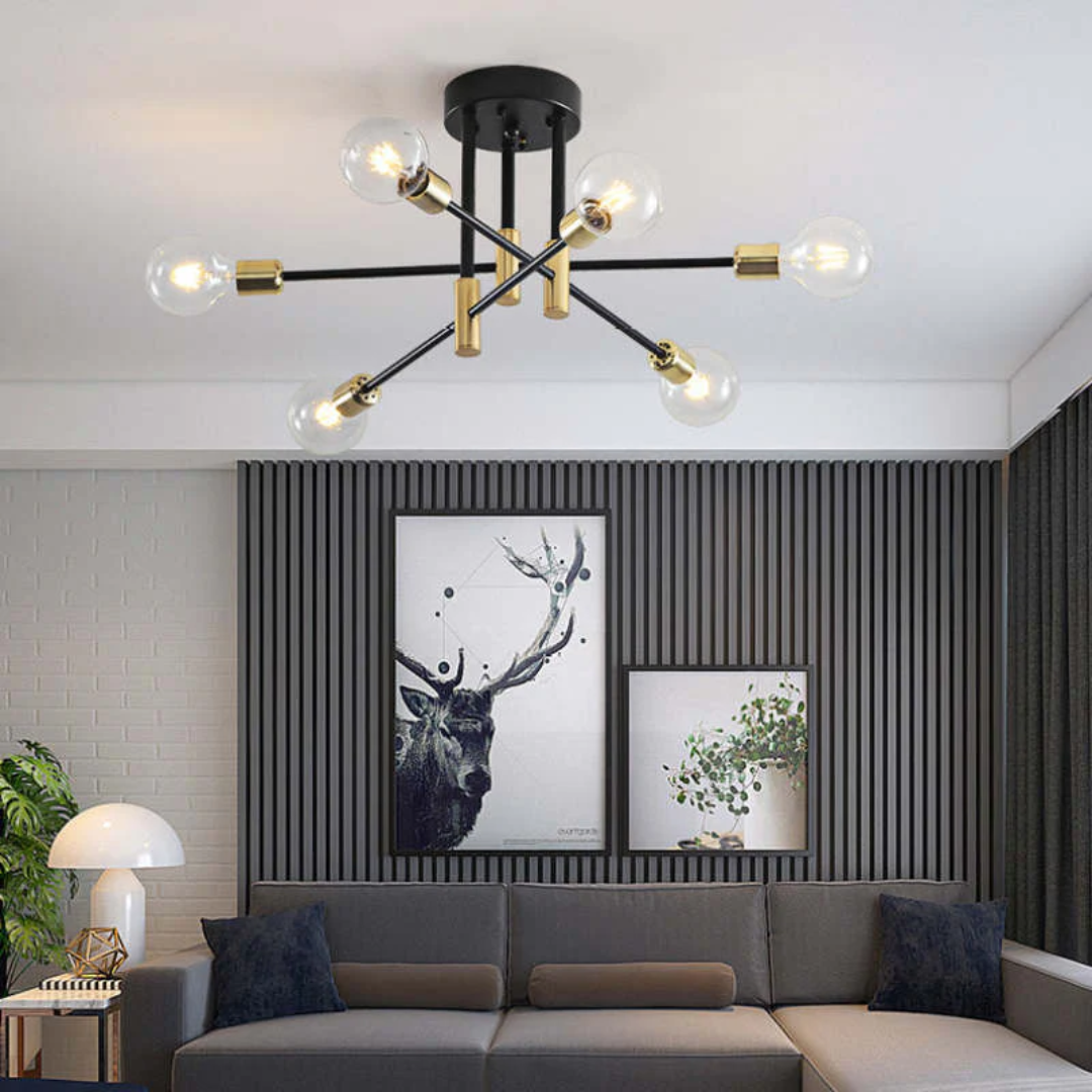 Moderne LED-Deckenleuchte - Lumière Royale | Karnz