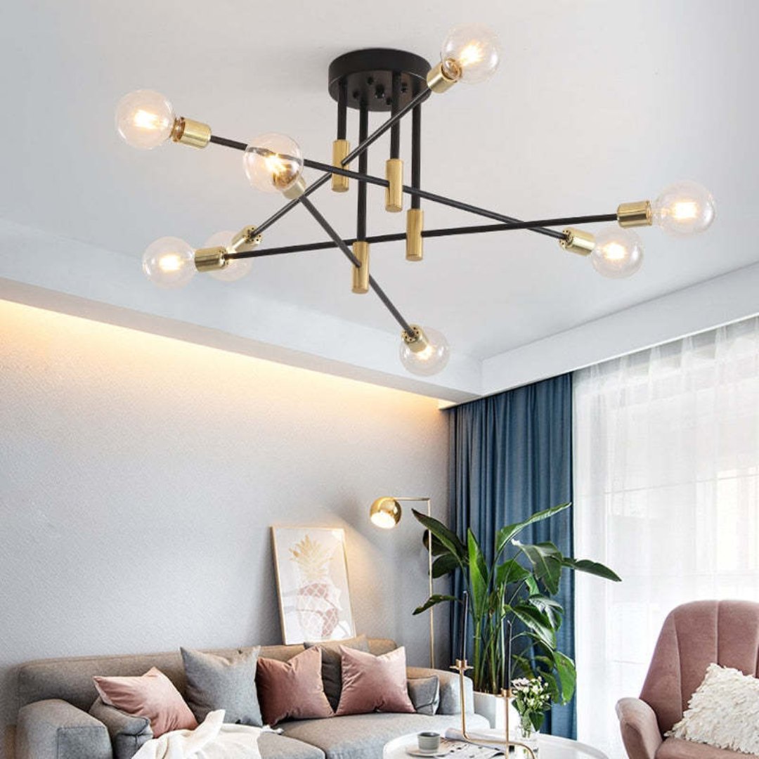 Moderne LED-Deckenleuchte - Lumière Royale | Karnz