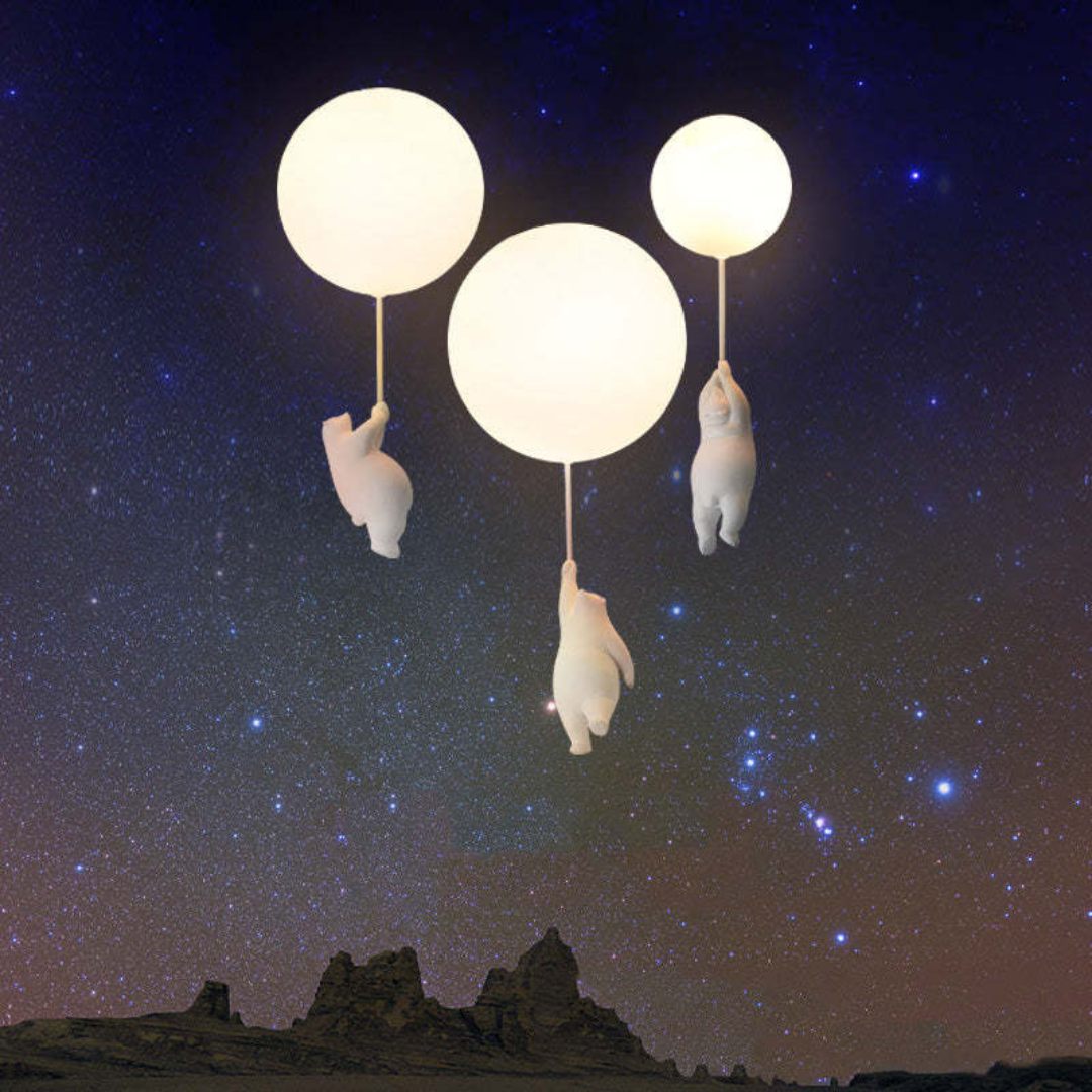 Fateh Deckenlampen Pendelleuchten Bär Ballon | Karnz