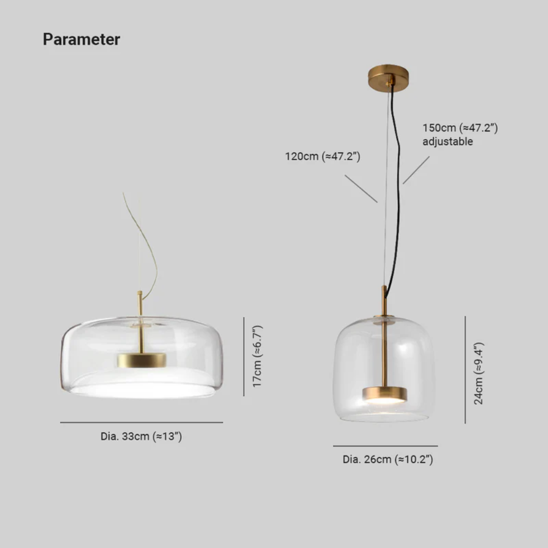 Retro LED Pendelleuchte - VintageGlow | Karnz
