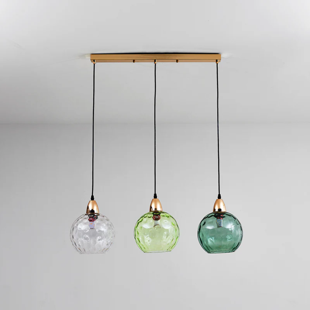 Moderne Cluster Pendelleuchte mit 3 Lichtern - Cascade | Karnz