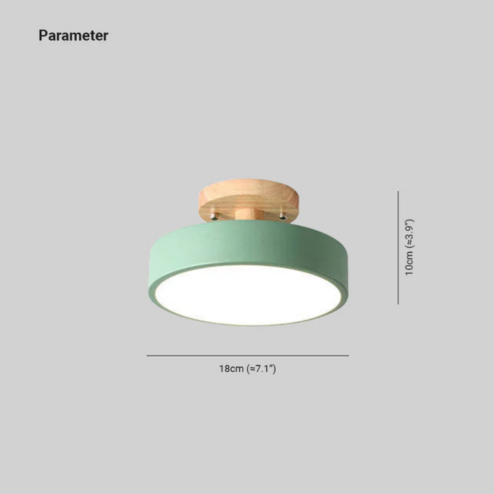 Moderne runde LED-Deckenleuchte - Nova | Karnz