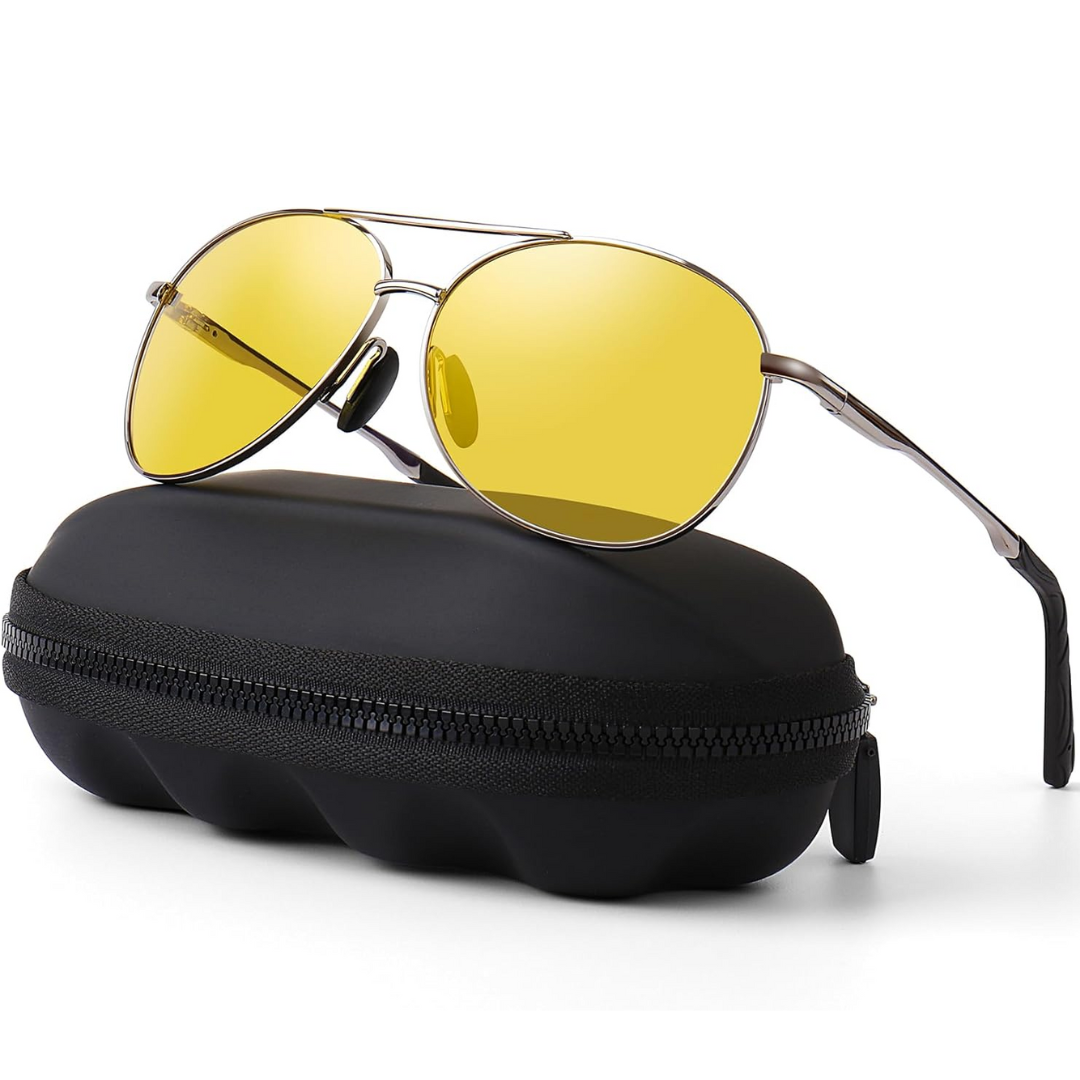 Premium polarisierte Aviator-Sonnenbrille - Joey | Karnz