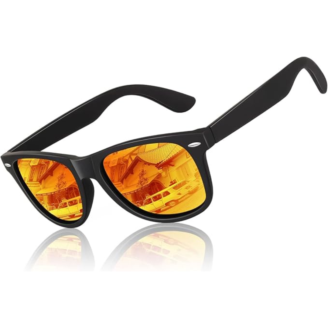 Klassische 80er Retro Polarisierte Sonnenbrille - Jamie | Karnz