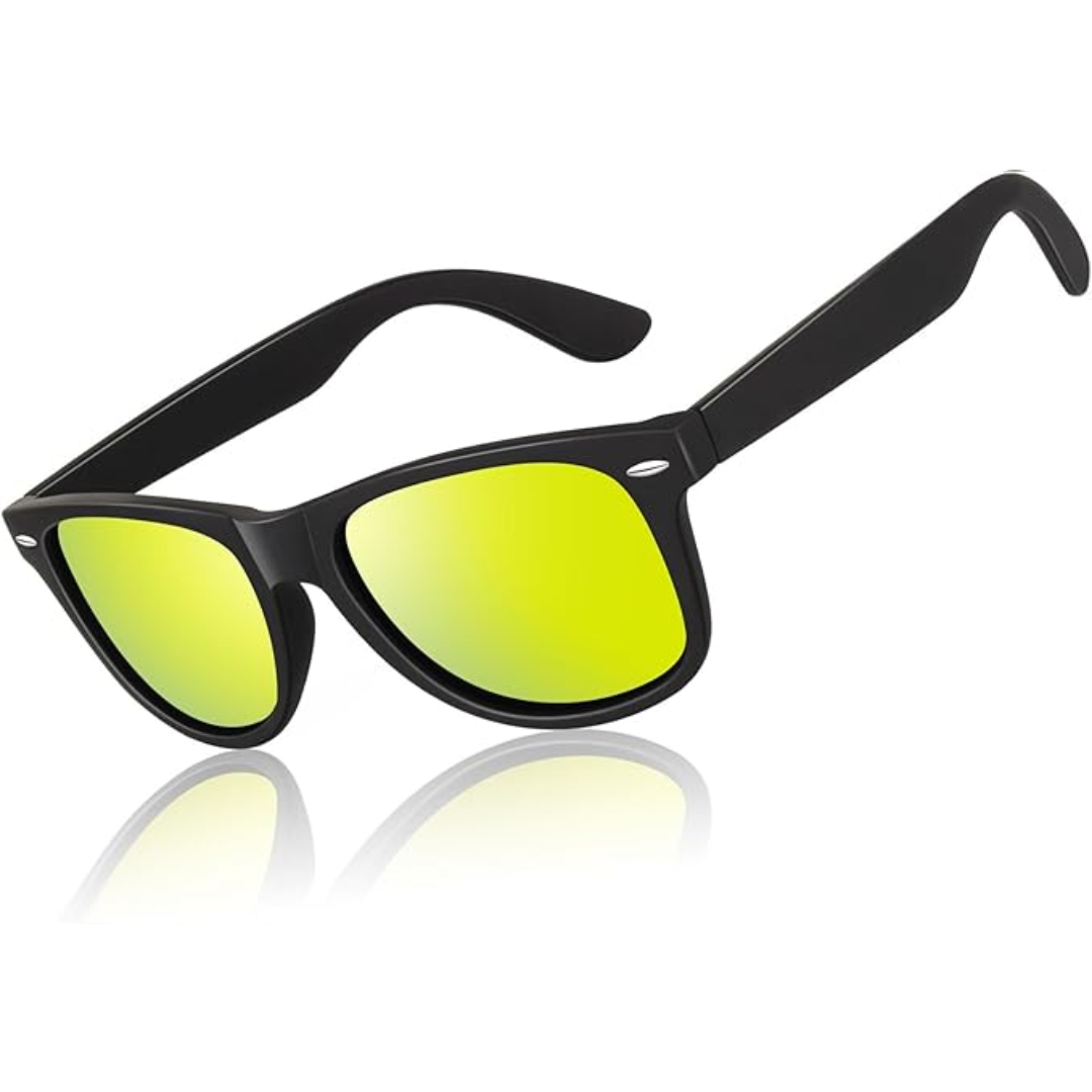 Klassische 80er Retro Polarisierte Sonnenbrille - Jamie | Karnz