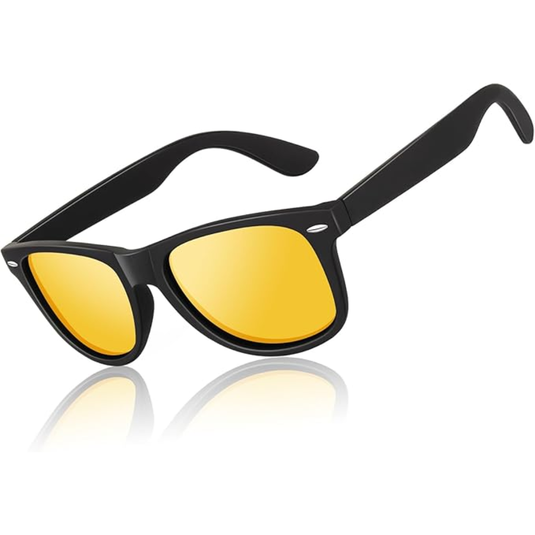 Klassische 80er Retro Polarisierte Sonnenbrille - Jamie | Karnz
