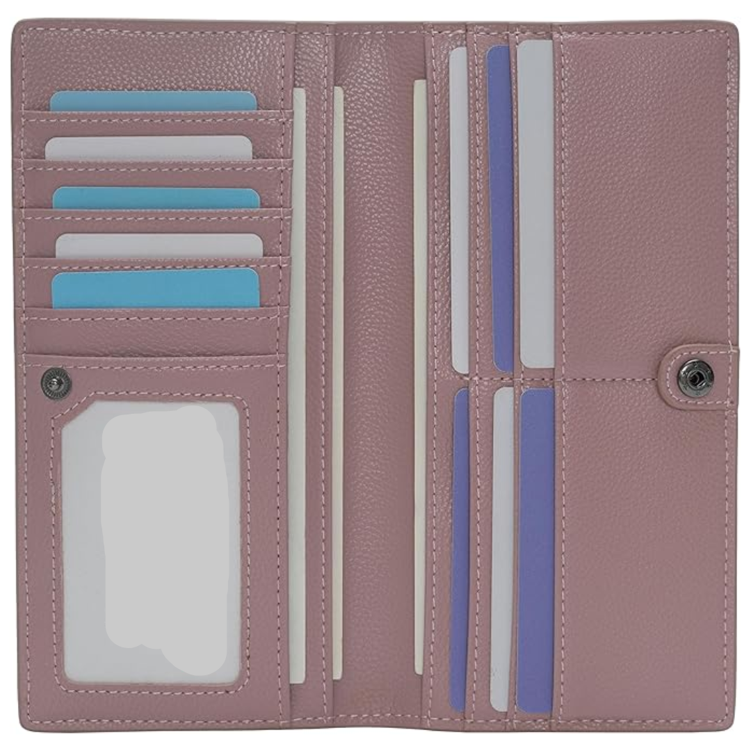 Ultra-dünnes RFID Leder Wallet Karnz