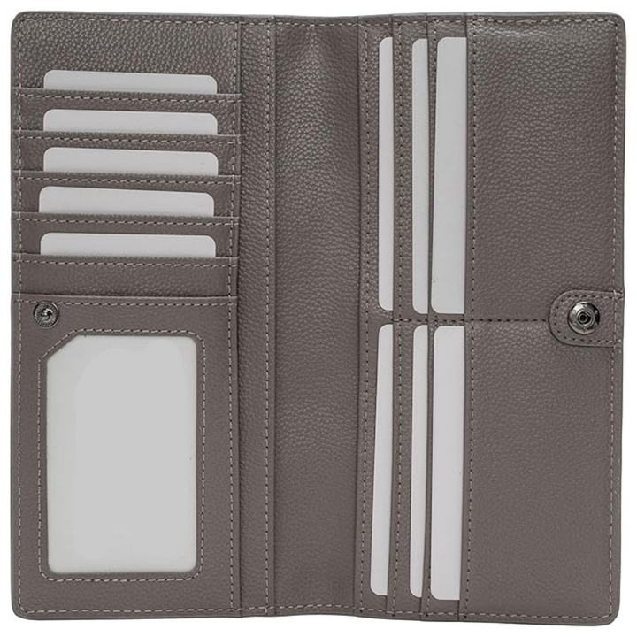 Ultra-dünnes RFID Leder Wallet Karnz
