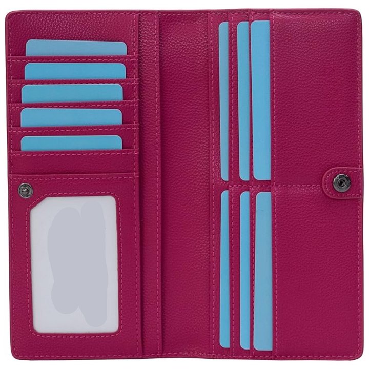Ultra-dünnes RFID Leder Wallet Karnz