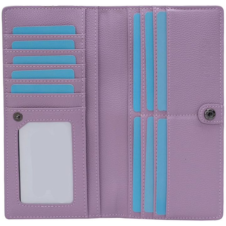 Ultra-dünnes RFID Leder Wallet Karnz