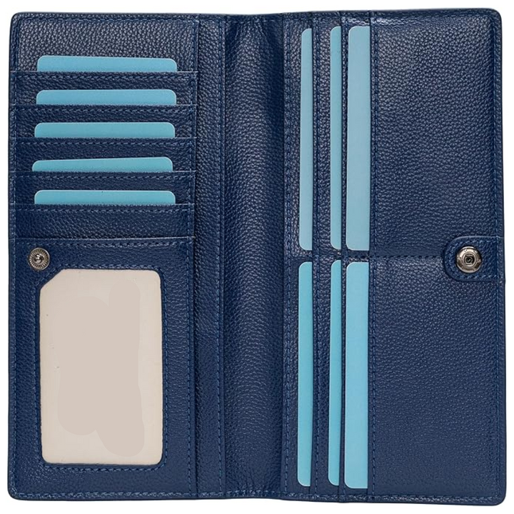 Ultra-dünnes RFID Leder Wallet Karnz