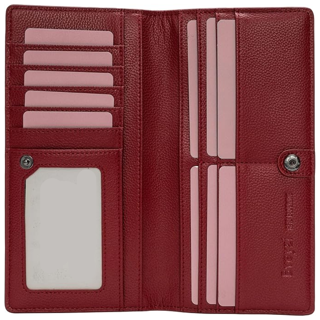 Ultra-dünnes RFID Leder Wallet Karnz