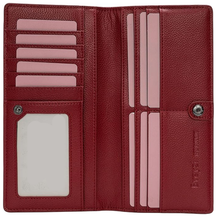 Ultra-dünnes RFID Leder Wallet Karnz
