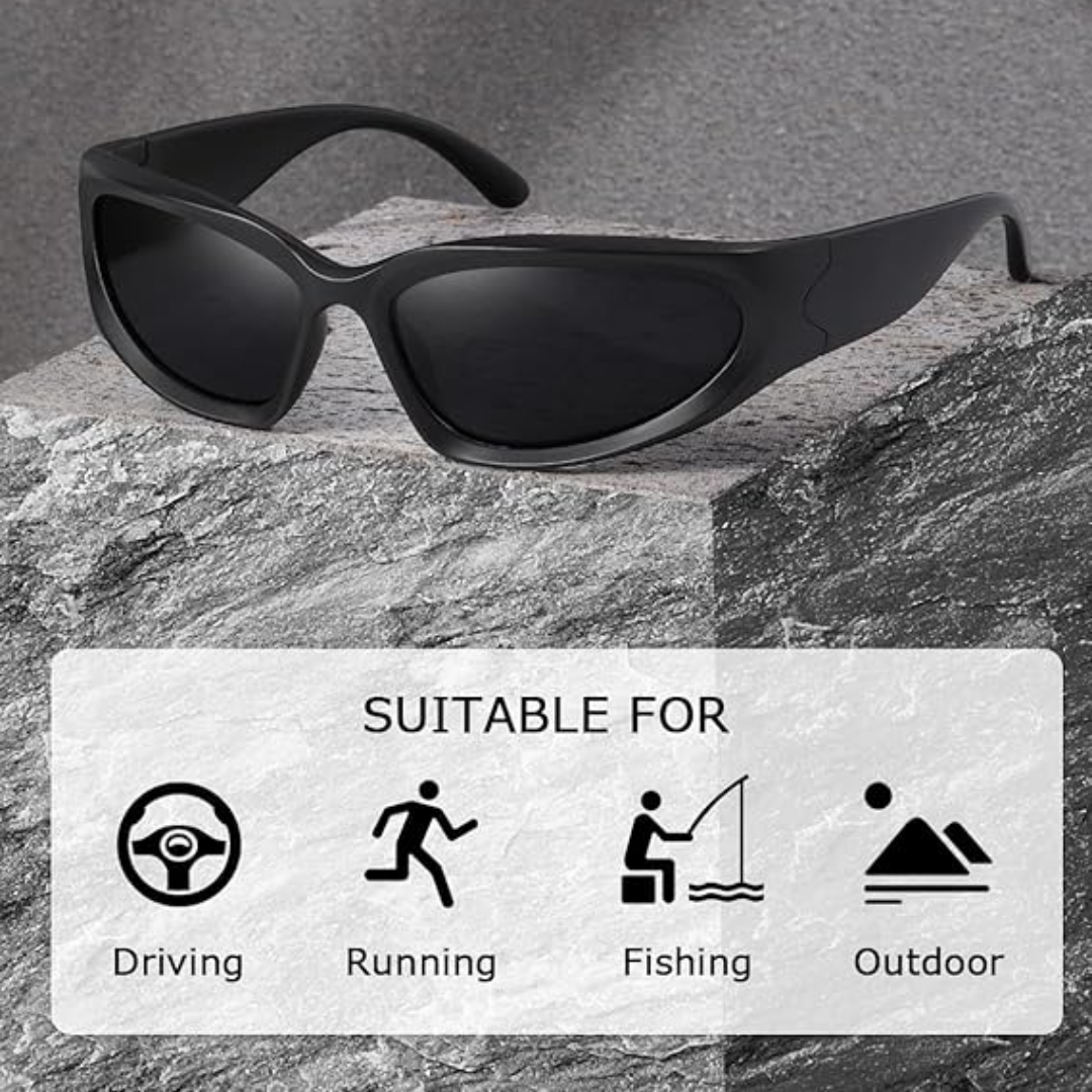 Polarized Sport Sonnenbrille - SwiftWrap | Karnz