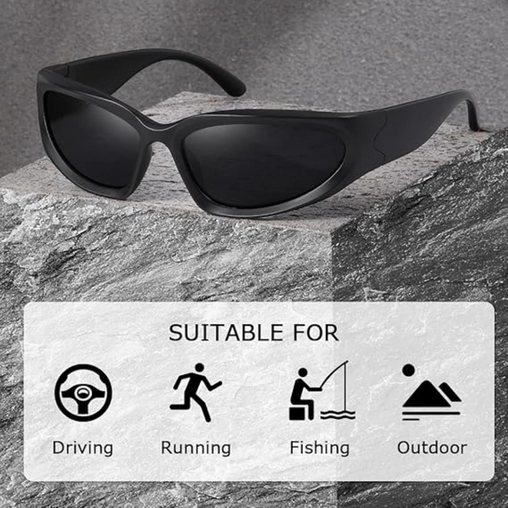 Polarized Sport Sonnenbrille - SwiftWrap | Karnz