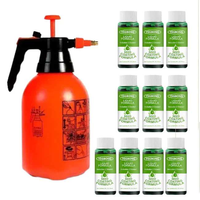 Grünes Rasenwachstumsspray | Besprühen Sie Ihren neuen Rasen!