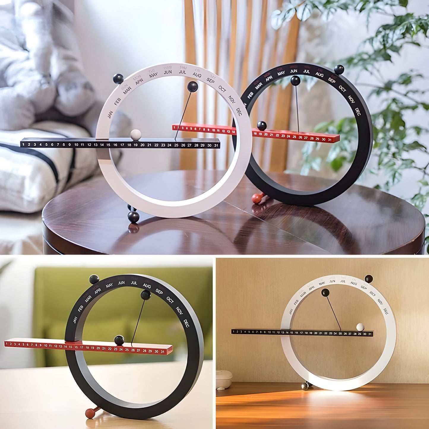 Magnetische Kugeluhr – Kreative und dekorative TaKarnze-Uhr mit sanftem Design