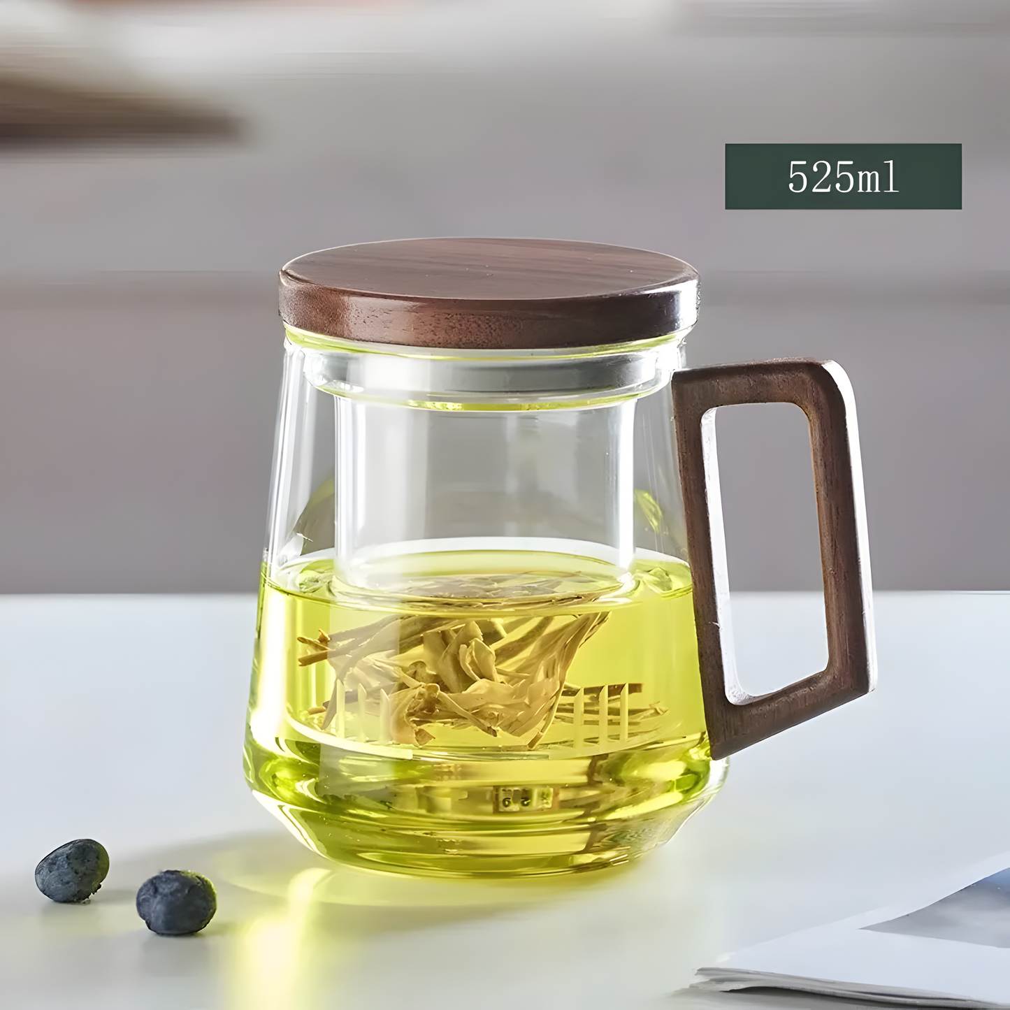 ArtisanBrew Cup – Hitzebeständige Teetasse aus Glas