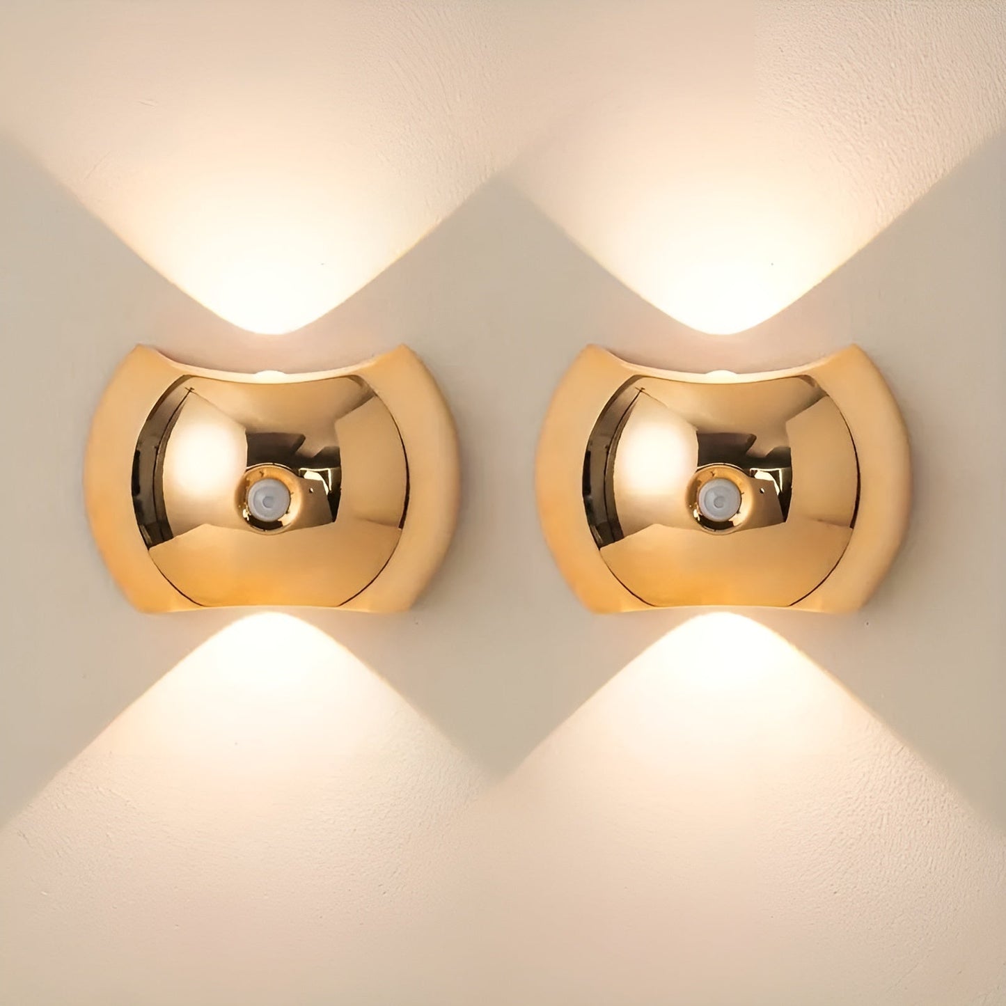 Wandleuchte mit Bewegungsmelder – Dual-LED-Beleuchtung nach oben und unten | Magnetisch & PortaKarnze