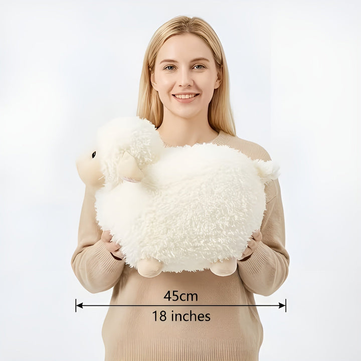 Süße Schaf-Plüschtiere – Weich und kuschelig | Hochwertiges Polyester für Kinder | Karnz