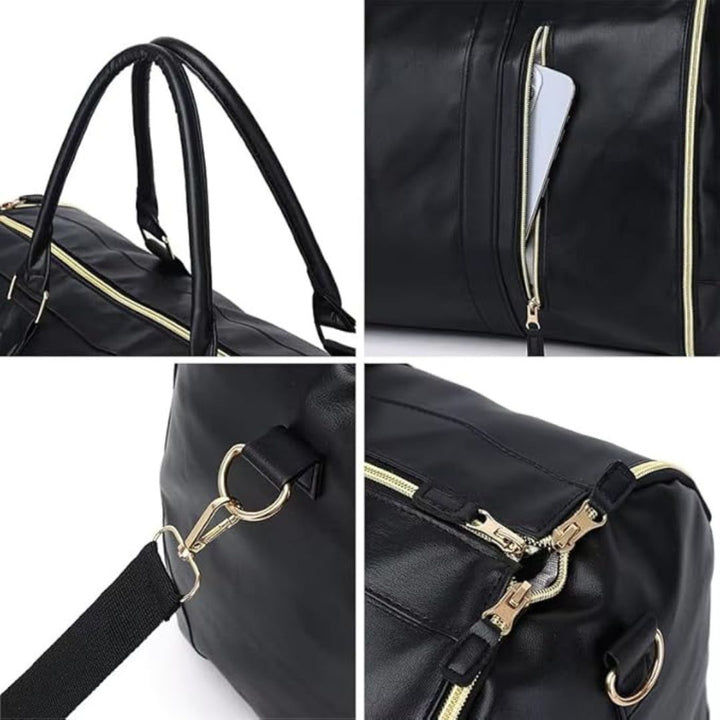 LuxeVoy – Umwandelbare Garderobe & Reise-Duffel-Tasche