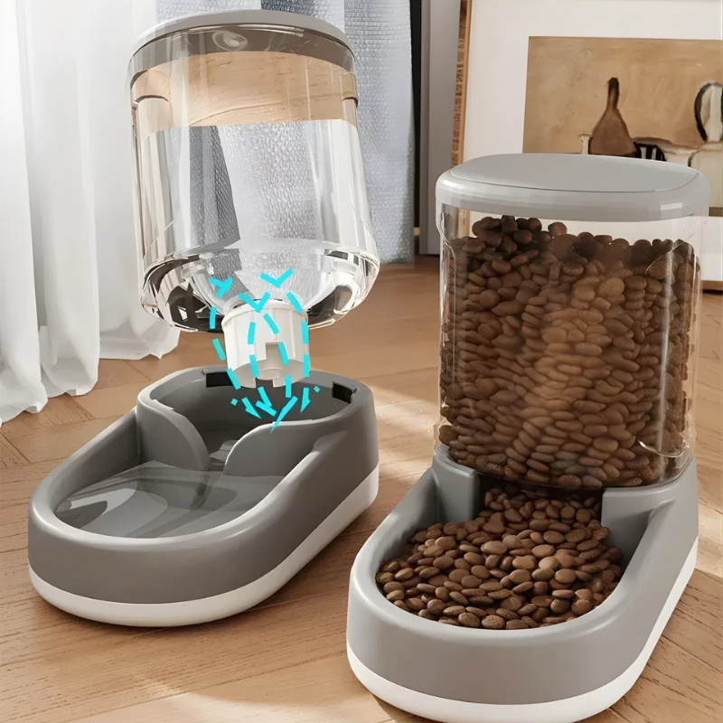 PawFill Futter- & Wasserspender Set automatisch | Karnz