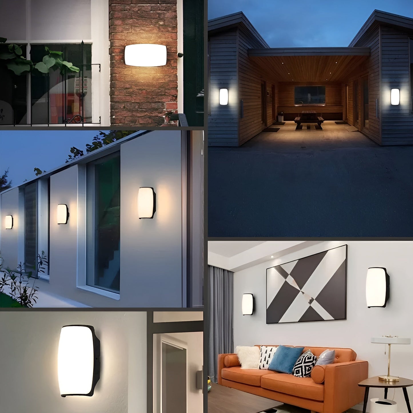 LED Außenwandleuchte – Wasserdicht mit Bewegungssensor | Perfekt für Garten, Terrasse & Auffahrt | Karnz