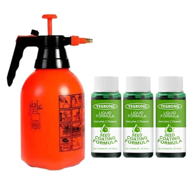 Grünes Rasenwachstumsspray | Besprühen Sie Ihren neuen Rasen!