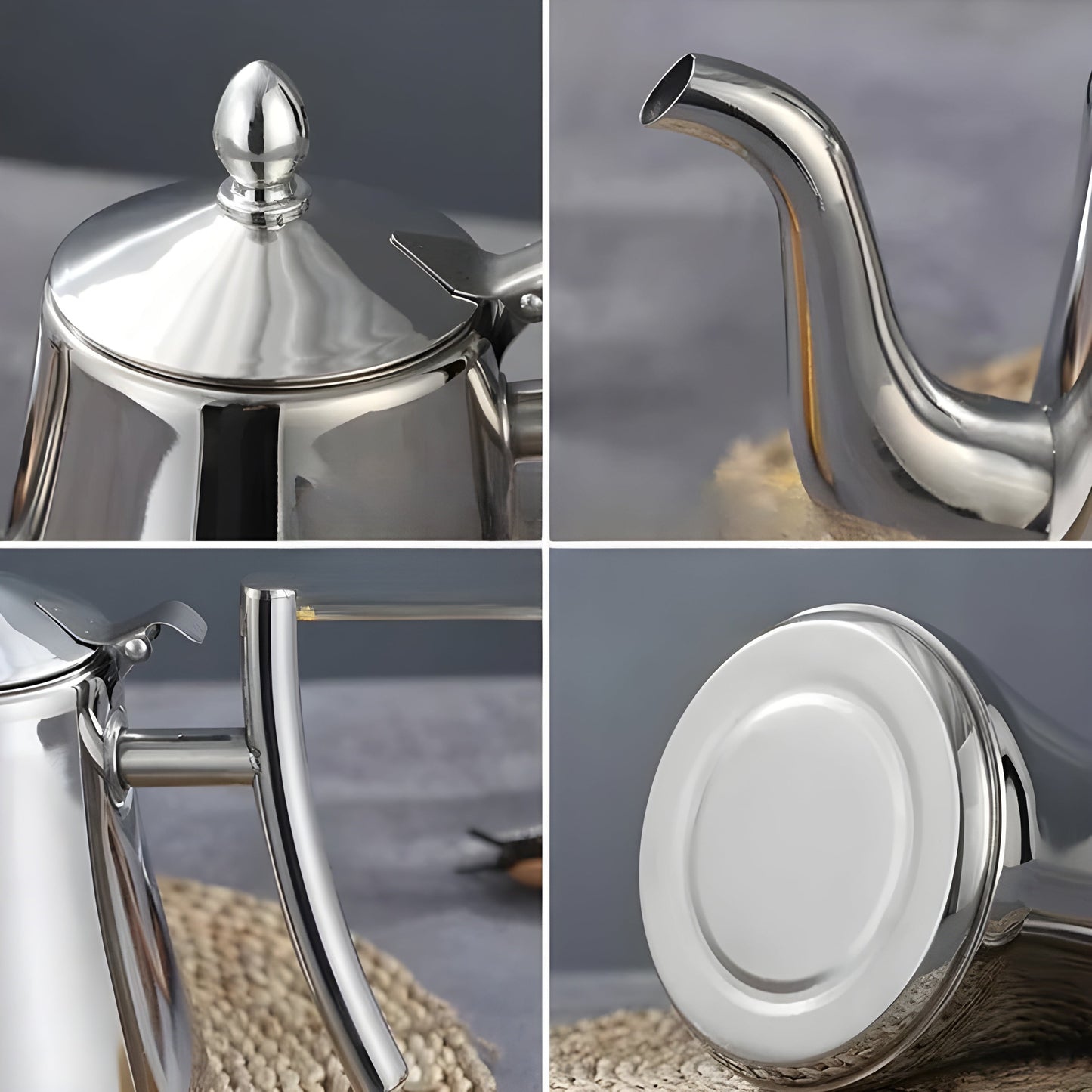 GoldenBrew Wasserkocher – Robuste Teekanne aus Edelstahl