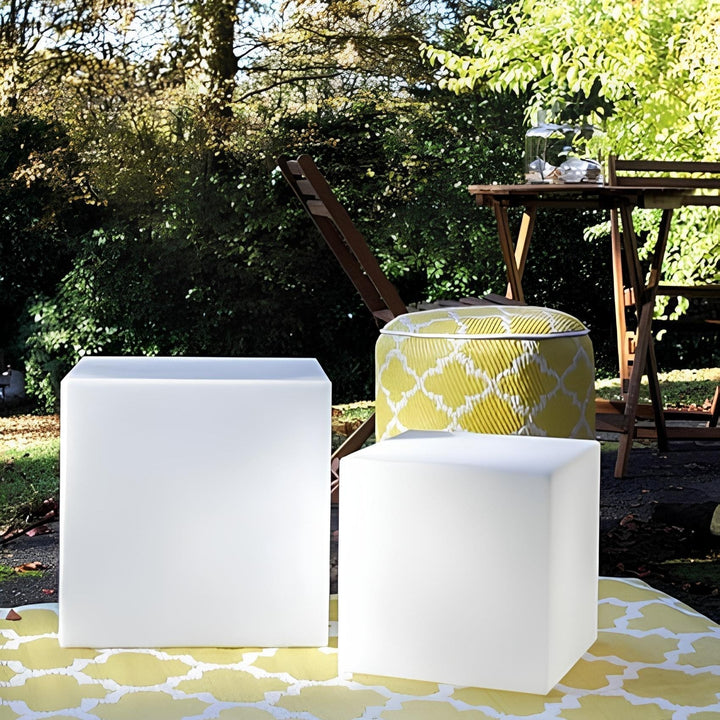 Moderner Cube Gartenlicht – Beleuchtung für Außen- und Innenräume