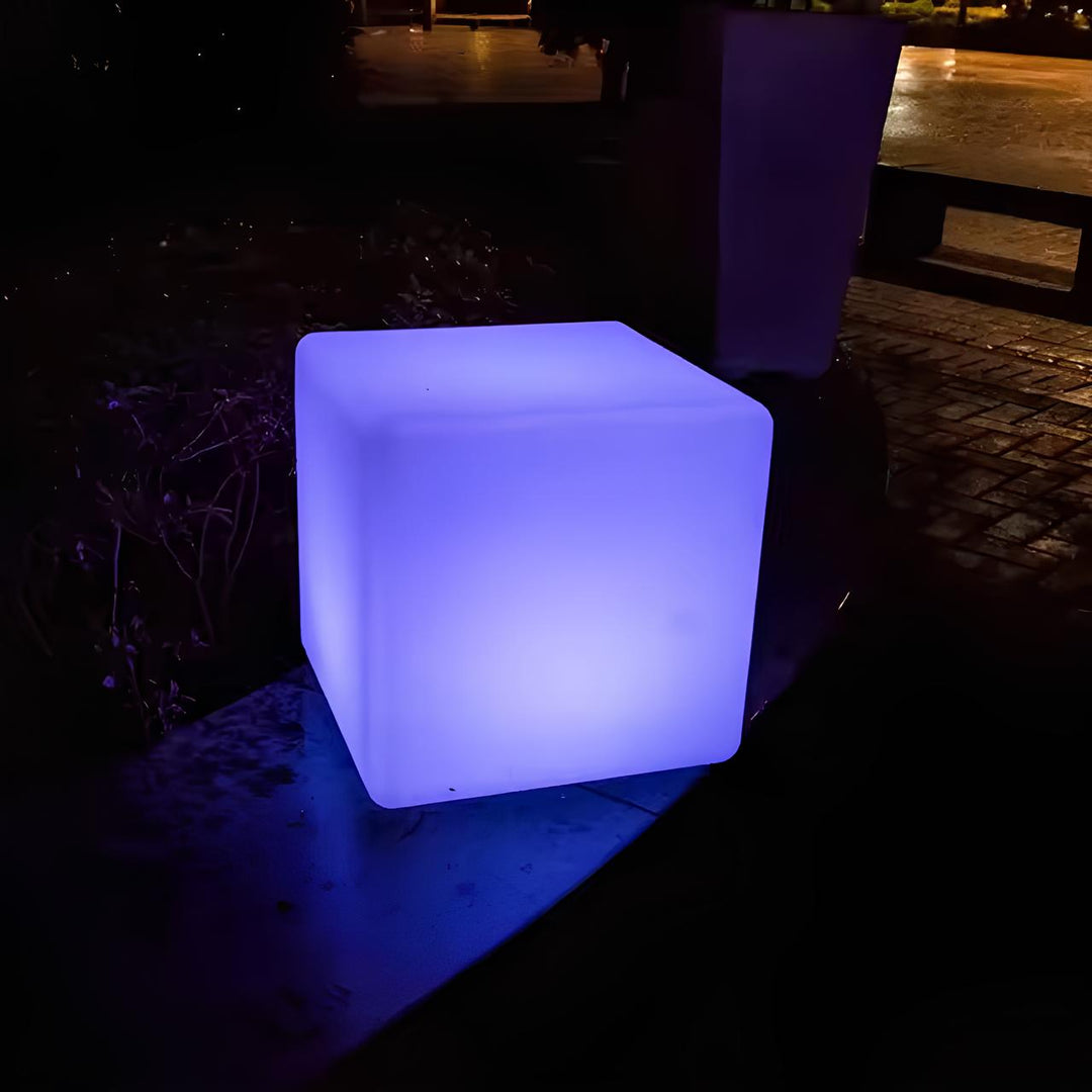Moderner Cube Gartenlicht – Beleuchtung für Außen- und Innenräume