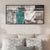 Städtische Abstrakt Grau Grün Große Größen Wandkunst Fine Art Leinwanddruck Bild Für Stadtwohnung Wohnzimmer Esszimmer Home & Office Decor | Karnz