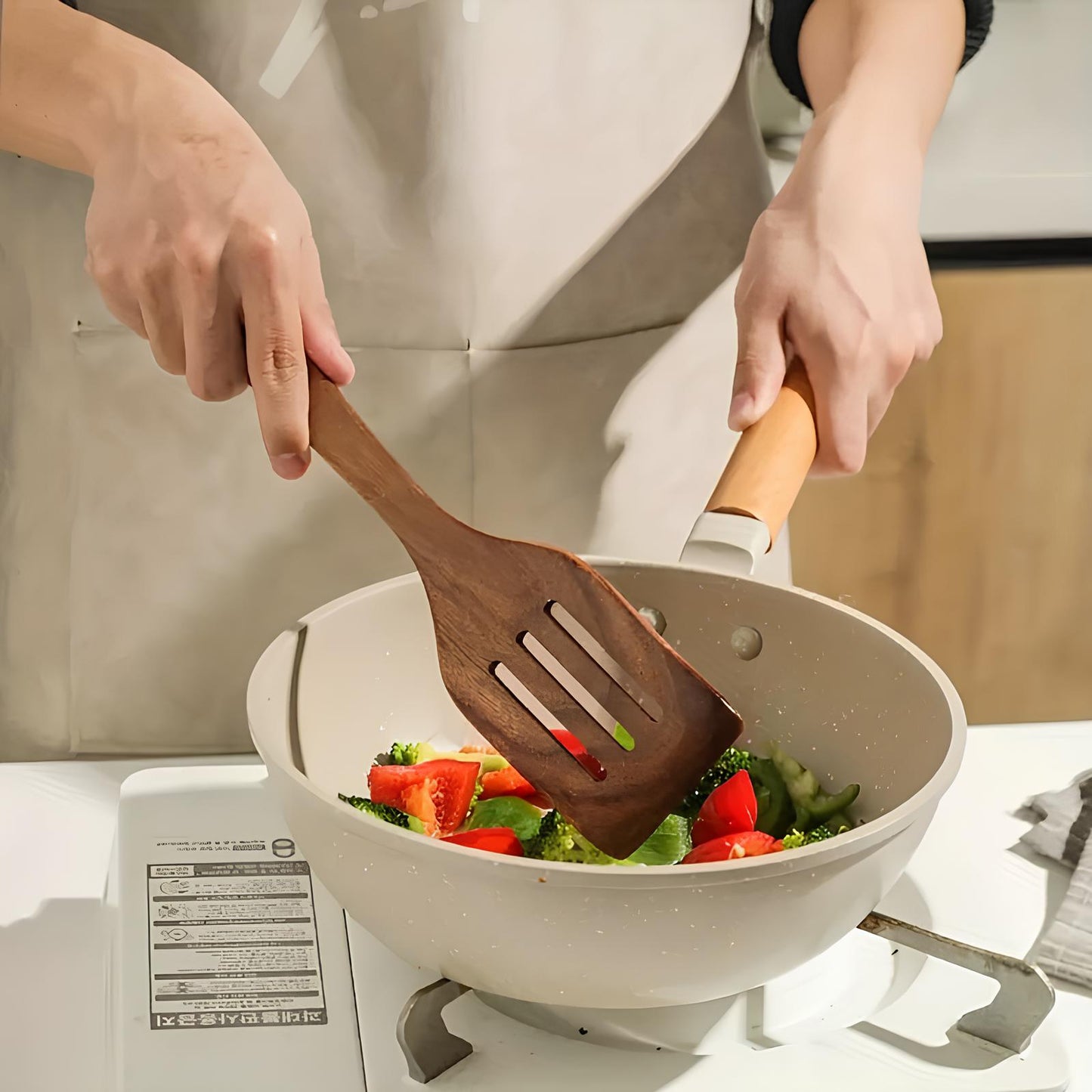 TeakChef 5-teilige Küchenutensilienset – Hitzebeständig und Langlebig | Karnz