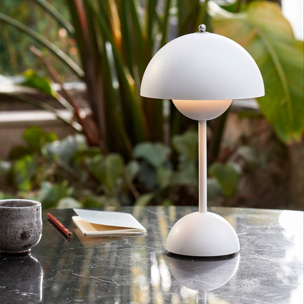 Karnz | Verstellbare Helligkeit Blumenpottlampe - Italienische wiederaufladbare Tischlampe VP3