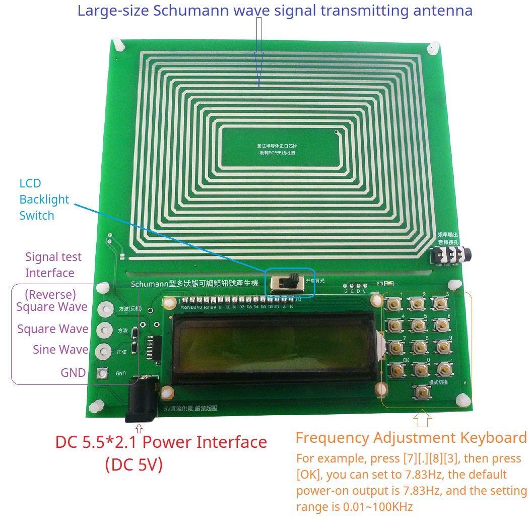 Schumann-Resonanz-Frequenz-Wellen-Generator | Karnz
