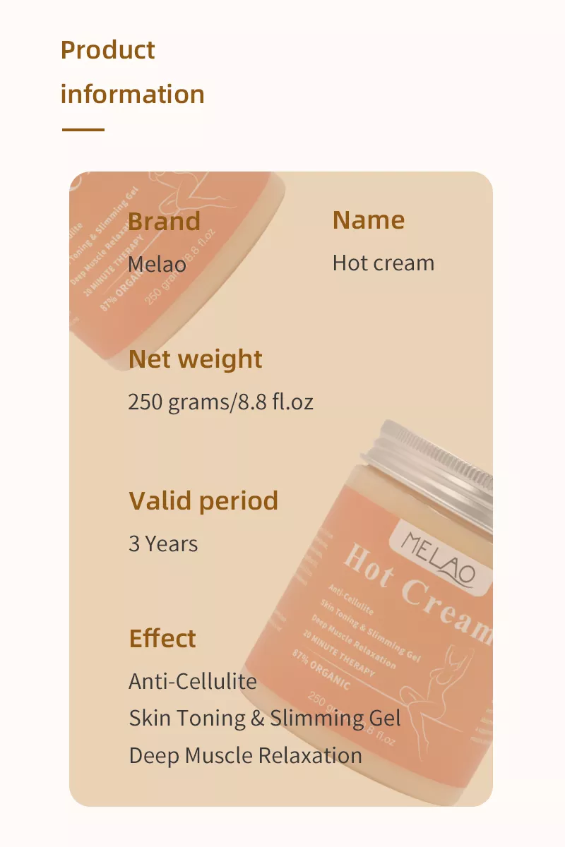 Ultimate Shape Cream – steigert die Fettverbrennung – reduziert Cellulite – Wanduhr
