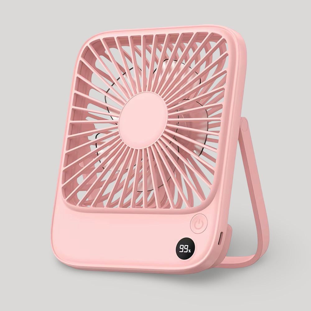 Tragbarer Ventilator mit Akku – 4 Geschwindigkeitsstufen | Karnz