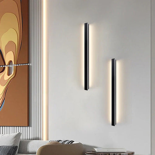 Moderne Lange Wandleuchte LED für Wohnzimmer – Minimalistische Wandlampe Design | Karnz