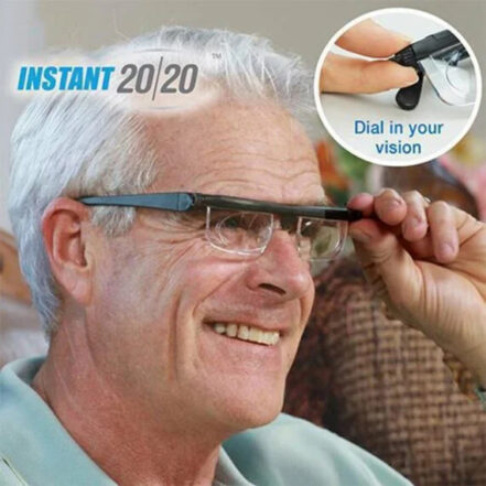 Verstellbare Fokussierungsbrille für Nah- und Fernsicht | Karnz