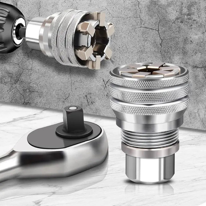 Verstellbarer Steckschlüssel – Universelles Werkzeug 10-19mm für schnelle Reparaturen