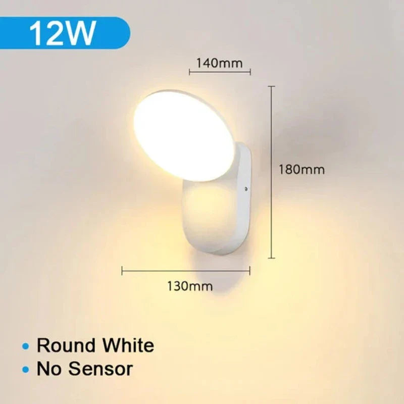 SecureLight - LED Bewegungsmelder Außenlampe | Wasserdicht & Energiesparend | Karnz
