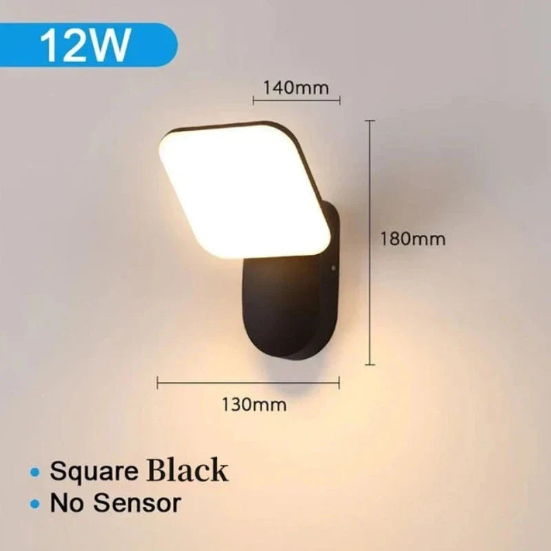 SecureLight – LED-Außenleuchte mit Bewegungsmelder | Wasserdicht & energieeffizient