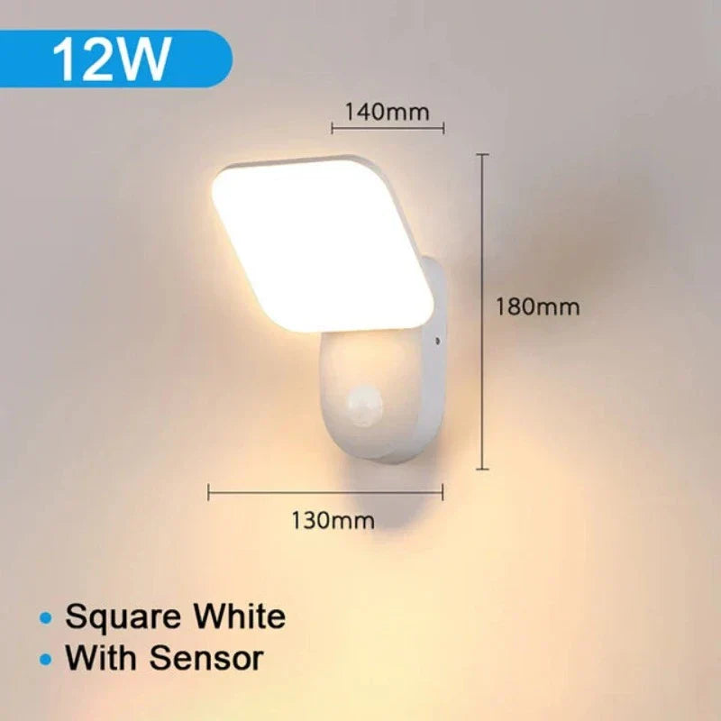 SecureLight – LED-Außenleuchte mit Bewegungsmelder | Wasserdicht & energieeffizient