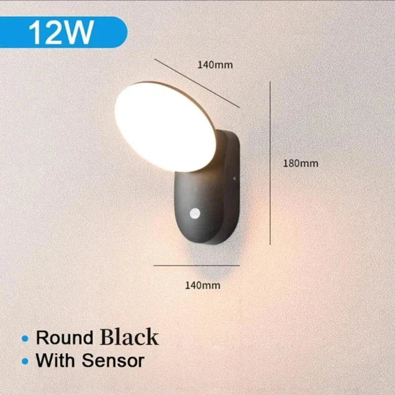 SecureLight – LED-Außenleuchte mit Bewegungsmelder | Wasserdicht & energieeffizient