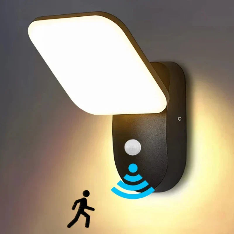 SecureLight – LED-Außenleuchte mit Bewegungsmelder | Wasserdicht & energieeffizient