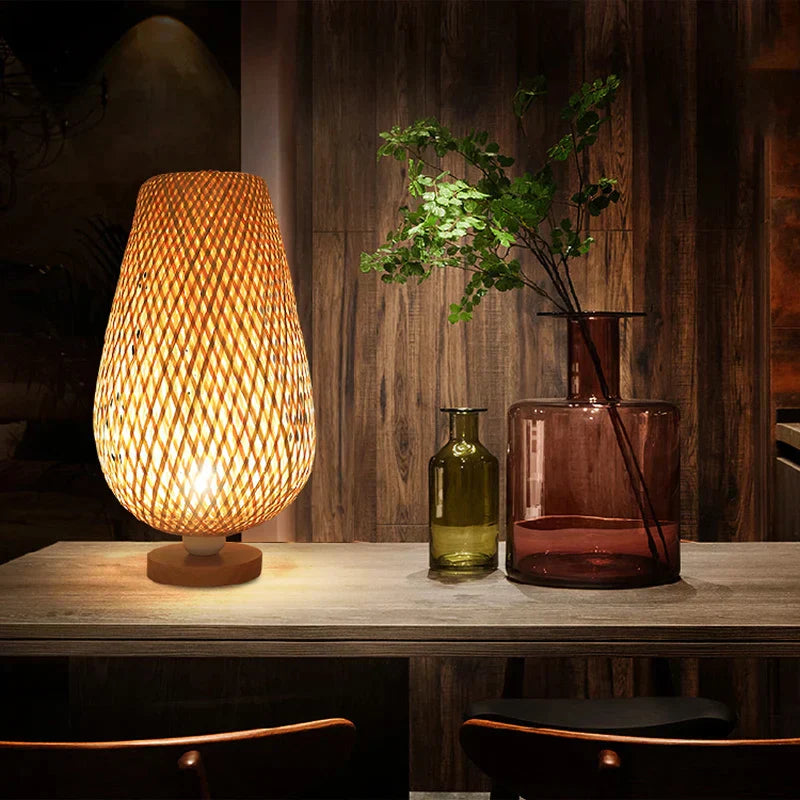 RetroBambooCraft - Vintage Bambus Handgefertigte Lampen | Karnz