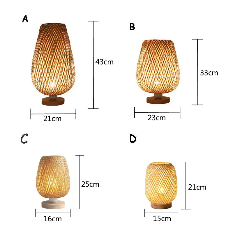 RetroBambooCraft - Vintage Bambus Handgefertigte Lampen | Karnz