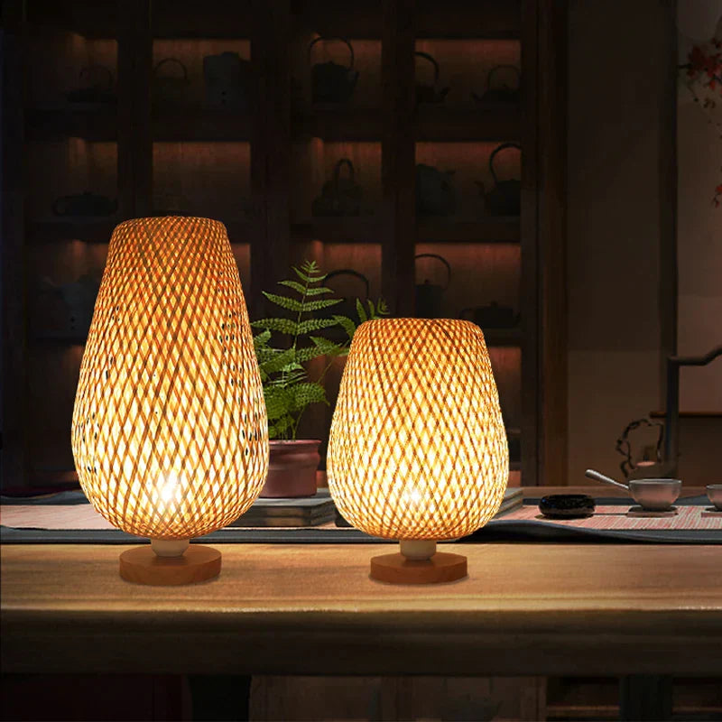 RetroBambooCraft - Vintage Bambus Handgefertigte Lampen | Karnz