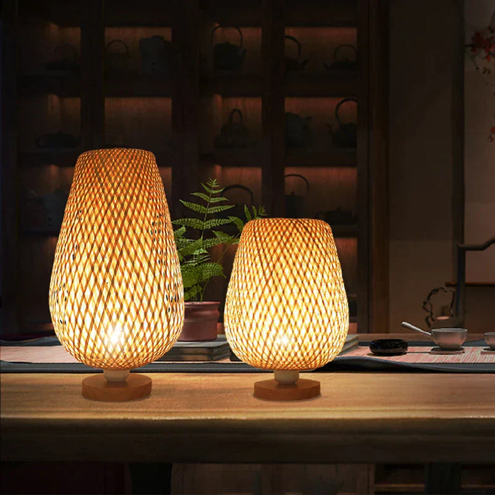 RetroBambooCraft - Vintage Bambus Handgefertigte Lampen | Karnz